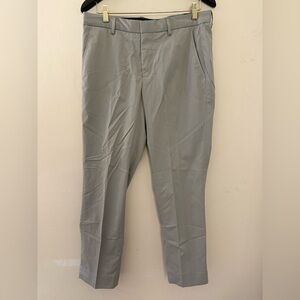 Tahari 4-Way Stretch Grey Dress Pants Mens 32x30 Slim Fit New With Tags